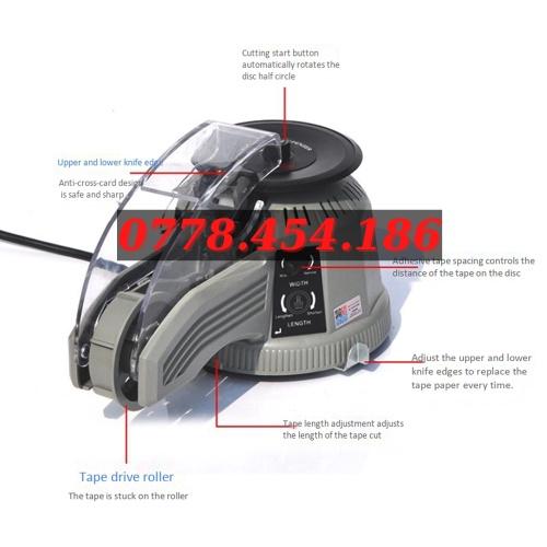 MÁY CẮT BĂNG DÍNH TỰ ĐỘNG ZCUT2 CHUYÊN BĂNG KEO ĐIỆN TỬ