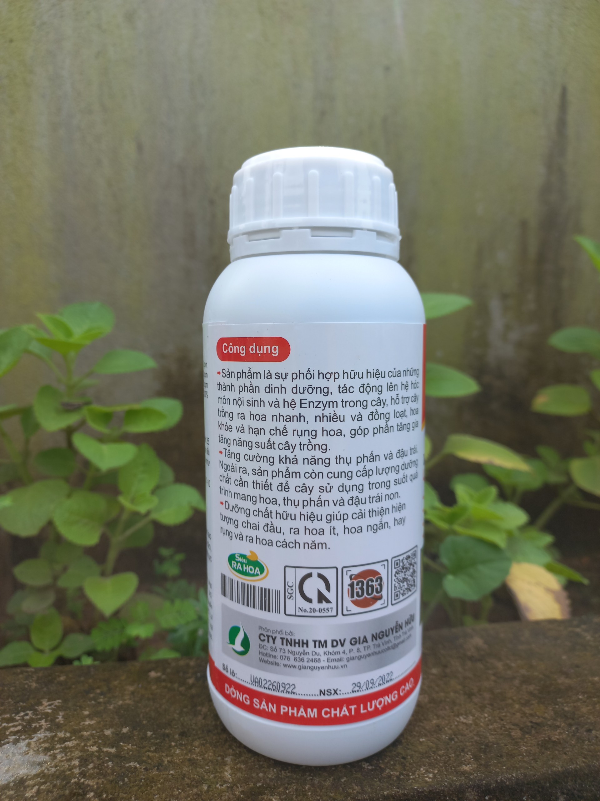 SIÊU RA HOA CHAI 500ML