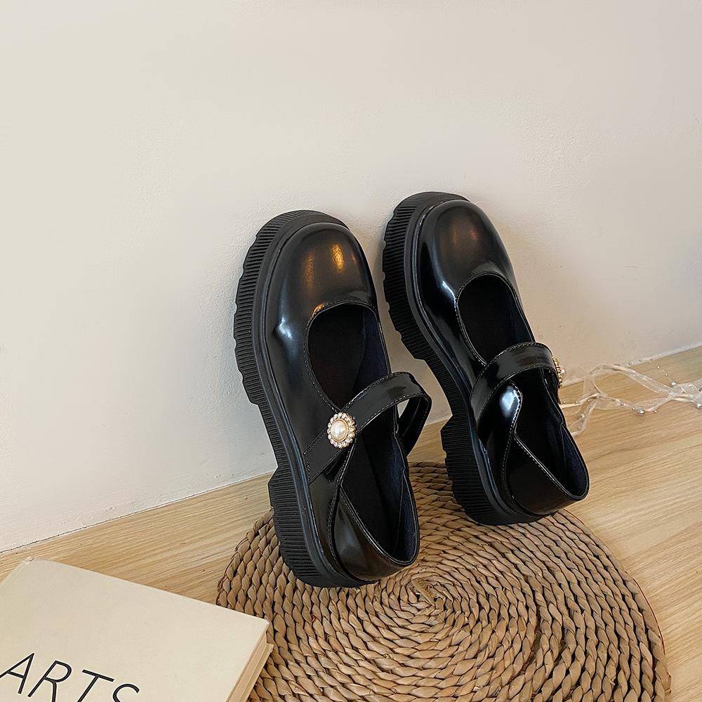 Giày Da Nữ Thời Trang Anh Quốc 2021