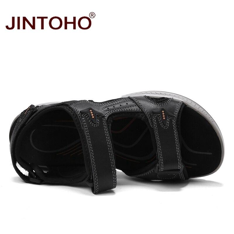 Giày Sandal Da Đi Biển Thời Trang Cho Nam Size 38-48