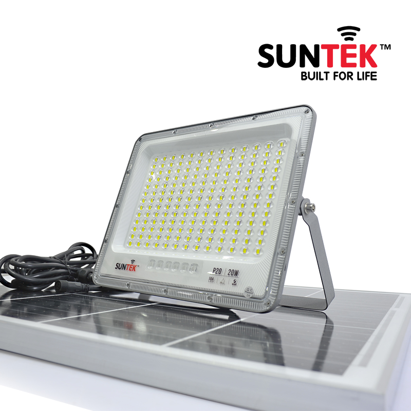 Đèn Pha Cao Áp Năng Lượng Mặt Trời SUNTEK P20 - Hàng Chính Hãng - Bảo hành 3 năm 1 đổi 1