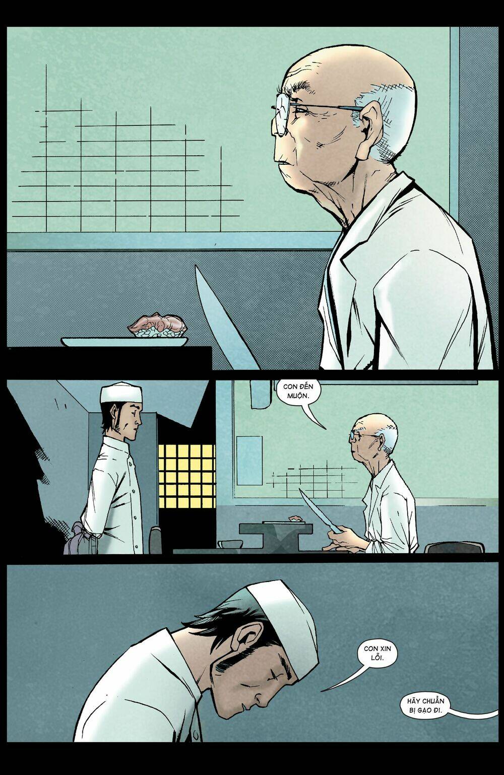 get jiro: blood & sushi - sushi quyện máu chapter 1 27