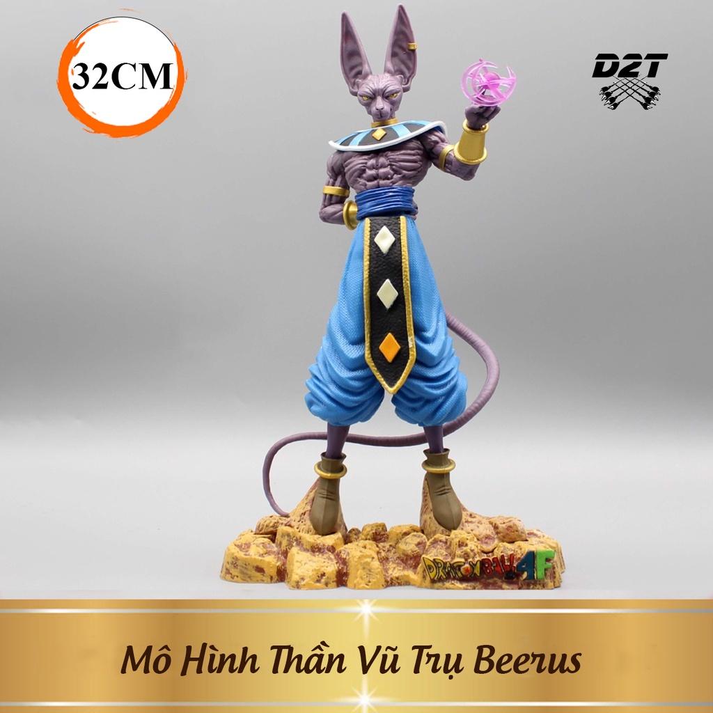 Mô hình thần huỷ diệt Beerus cực đẹp 32cm - Mô hình DragonBall