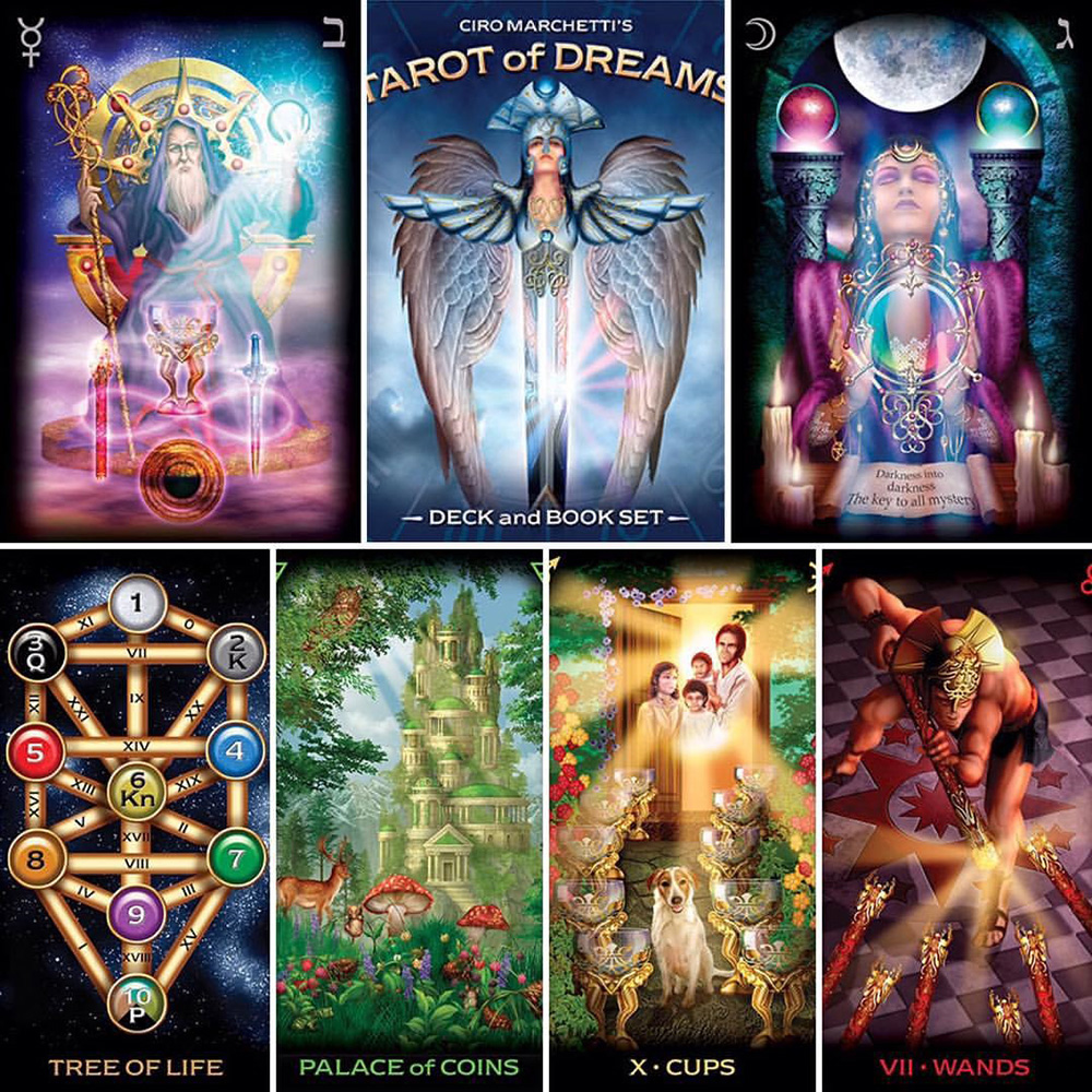 Bài Tarot Of Dreams Tarot Tiên Tri Cao Cấp Đá Thanh Tẩy