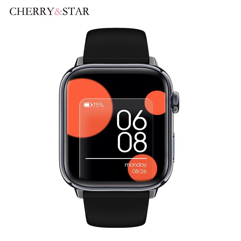 Phong cách mới nhất QS09 kết nối một nút Cuộc gọi Bluetooth đồng hồ thông minh nhịp tim nhiệt độ cơ thể huyết áp oxy trong máu nhắc nhở thông tin tập thể dục