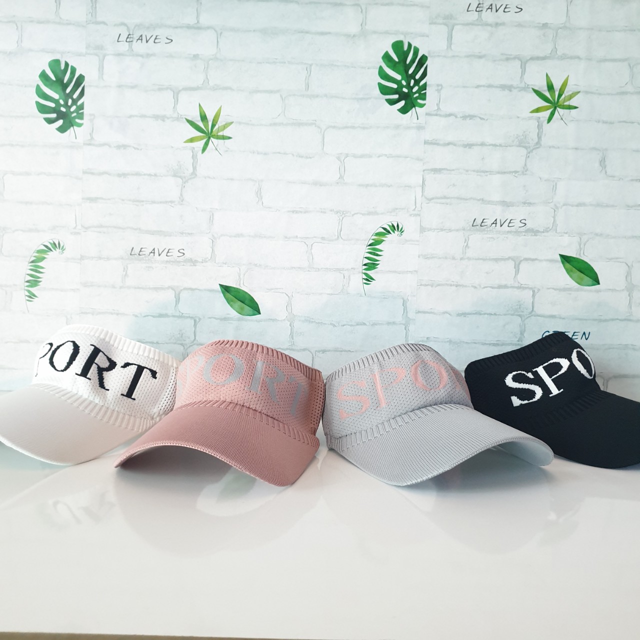 Mũ thể thao sport nửa đầu - Mũ lưỡi trai nửa đầu phong cách thời trang Aloha style-Nón Kết nửa đầu Nữ Spor - Đen