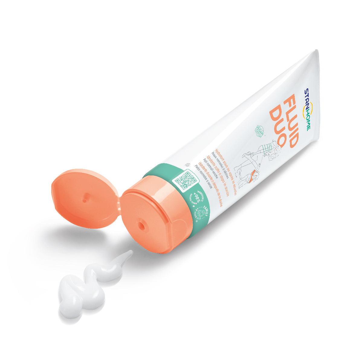 Kem dưỡng ẩm cho da khô, da nhạy cảm Stanhome FLuid Duo 250ml/tuýp