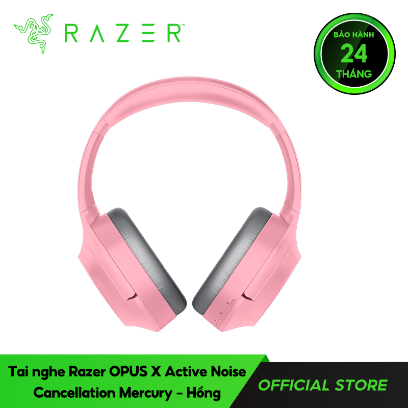 Tai nghe Razer Opus X-Active Noise Cancellation-Hồng(Quartz)_RZ04-03760300-R3M1- HÀNG CHÍNH HÃNG