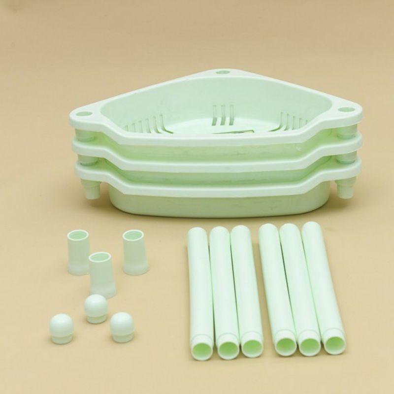 KỆ GÓC 3 TẦNG - Kệ Tam Giác Tiết Kiệm Không Gian