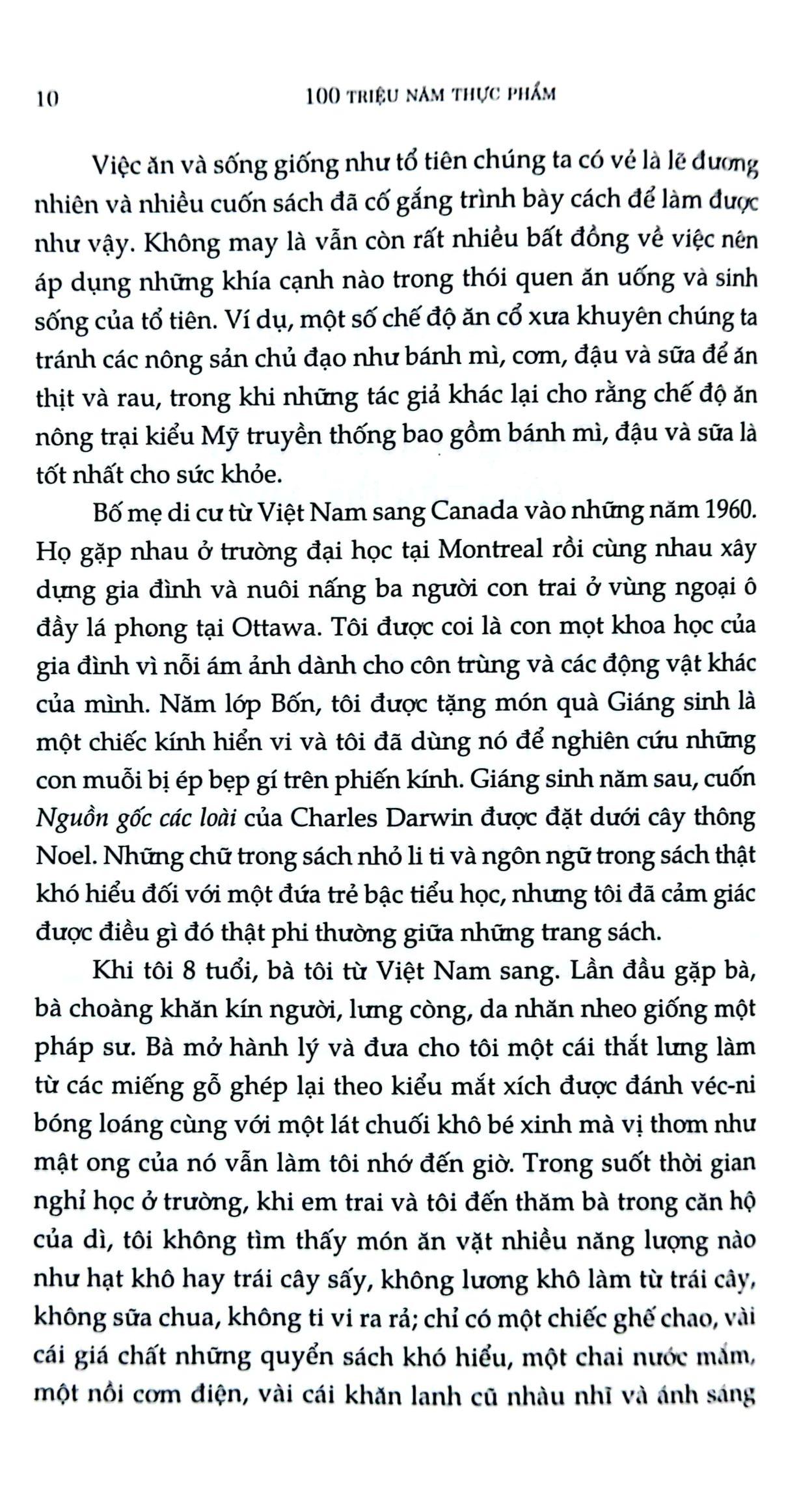 100 Triệu Năm Thực Phẩm
