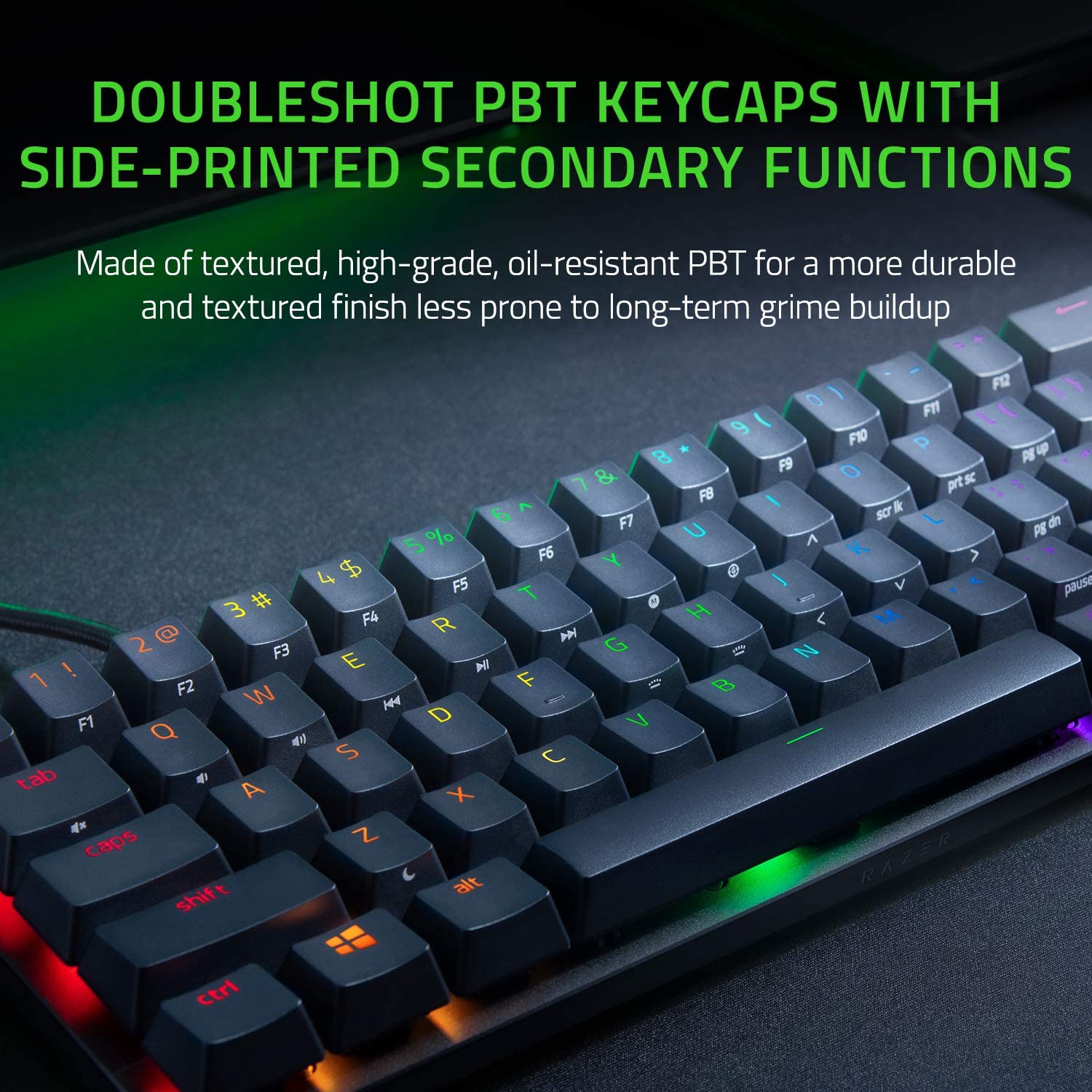 Bàn phím Razer Huntsman Mini Analog-60% Analog Optical Gaming Keyboard-Analog Switch_RZ03-04340100-R3M1_Hàng chính hãng