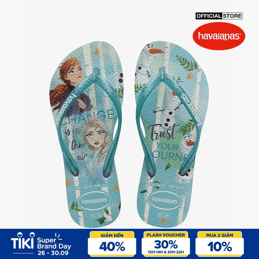 HAVAIANAS - Dép trẻ em Kids Slim Frozen 4137266