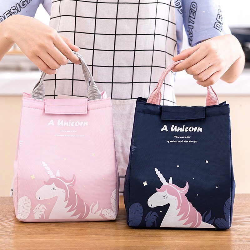Bộ 2 Túi đựng hộp cơm giữ nhiệt Mùa Đông