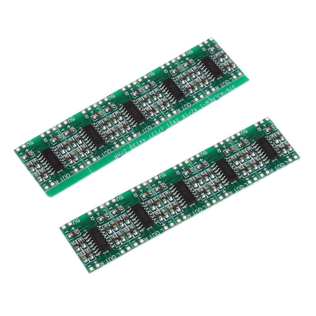 10Pcs DC 5V Board Class D 2x3W USB PAM8403 Module