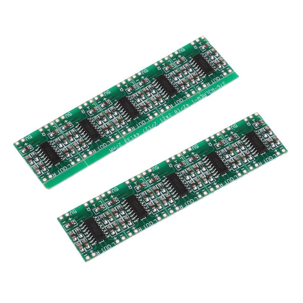 10Pcs Digital Efficient DC 5V USB Power Amplifier Board PAM8403 Module