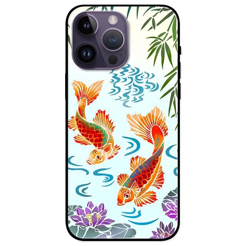 Ốp lưng dành cho Iphone 14 - Iphone 14 Plus - Iphone 14 Pro - Iphone 14 Pro Max - Couple Koi