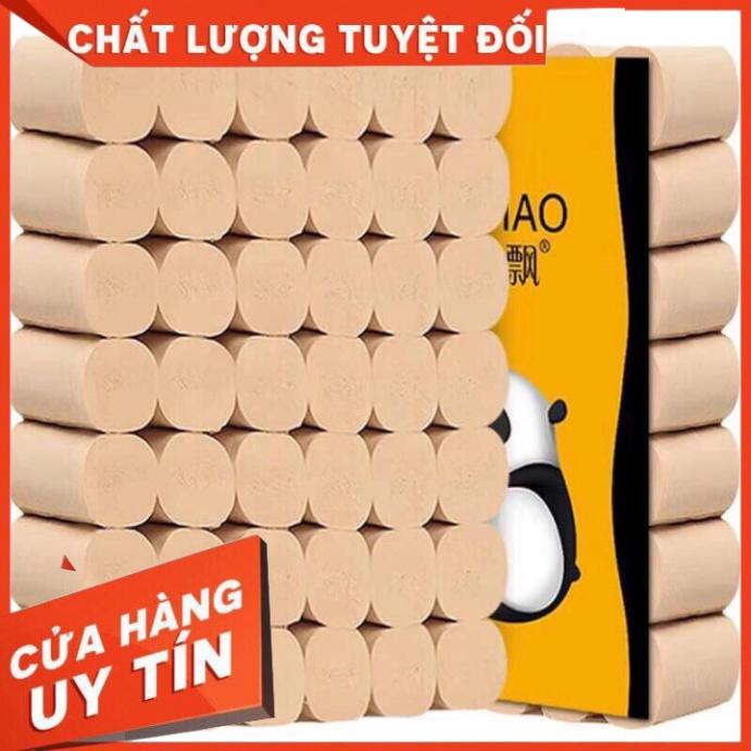 SIÊU SALE BỊCH GIẤY VỆ SINH GẤU TRÚC SIPIAO 40 CUỘN MẪU 2929 (4 DÂY X 10 CUỘN