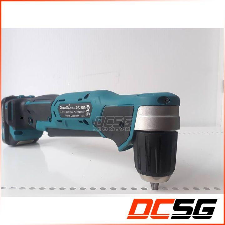 Máy khoan góc 10/12mm dùng pin 12Vmax Makita DA333DZ