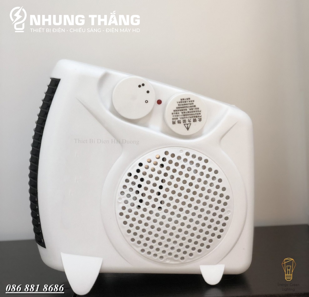 Máy sưởi để bàn MS-305, Quạt sưởi mini, Làm nóng nhanh , Tích hợp tản gió ,Vỏ ABS chống cháy, tiết kiệm điện năng - Có Video