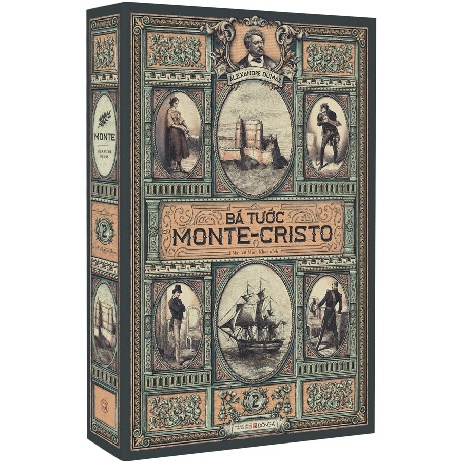 Bá tước Monte-Cristo, trọn bộ 3 tập