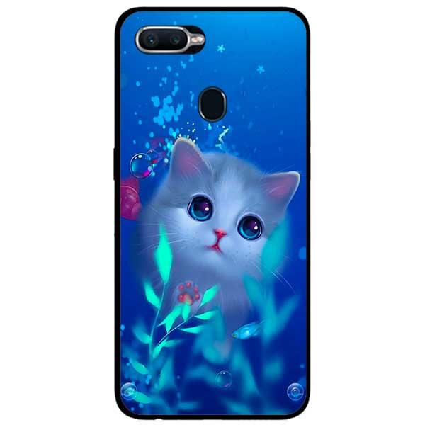 Ốp lưng dành cho Oppo A7 / A5s / A12 / F9 / Mèo Trong Nước