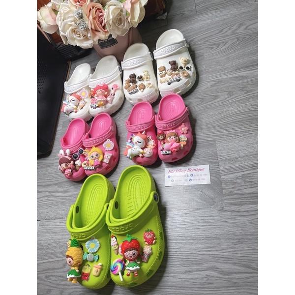 Dép cro..cs xuất dư fullcharm nam và nữ