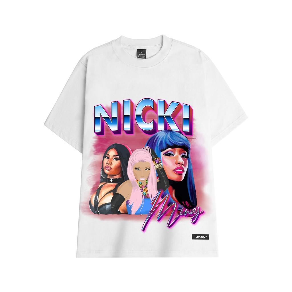 Áo Thun Local Brand Unisex LUNACY Nicki Minaj 100% Cotton Form Oversize