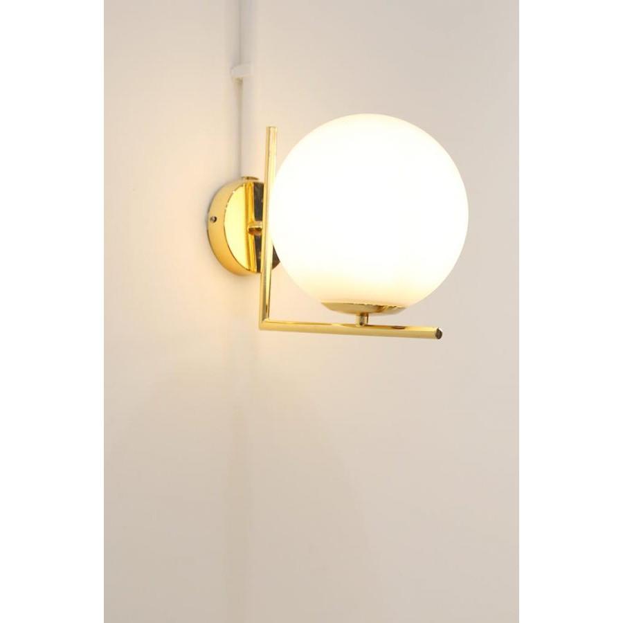 COMBO ĐÈN TƯỜNG QUẢ CẦU KHUNG VÀNG CAO CẤP TP145