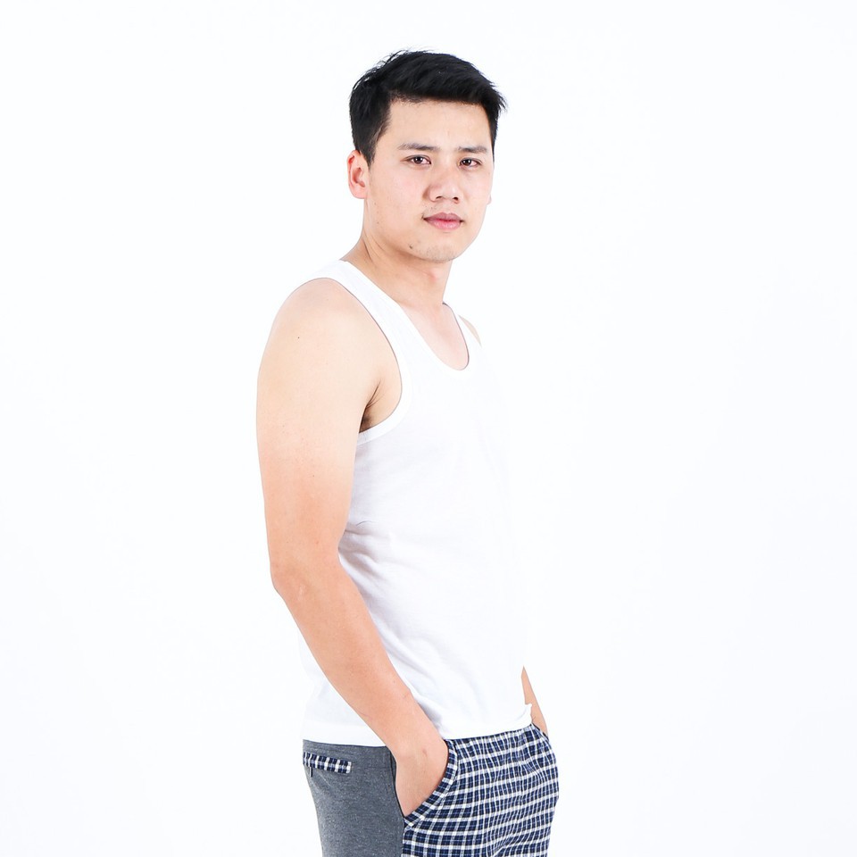Áo ba lỗ cotton thời trang nam - thời trang phái mạnh