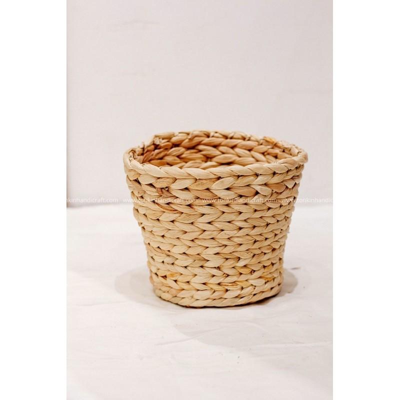 Giỏ bèo lục bình đựng đồ, giỏ bèo decor trang trí nhà cửa