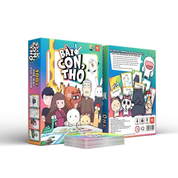 Bài con thỏ - Lầy hơn thỏ được không| Thỏ bảy màu, boardgame, game thẻ bài |Boardgamevn