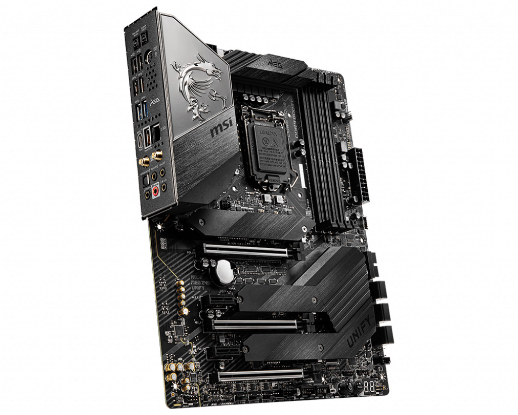 Mainboard MSI MEG Z490 UNIFY (Intel Z490, Socket 1200, ATX, 4 khe RAM DDR4) Hàng Chính Hãng