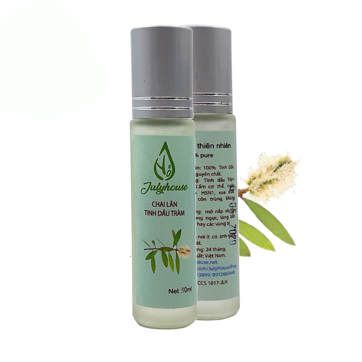 Chai lăn Tinh dầu Tràm Gió Julyhouse 10ml