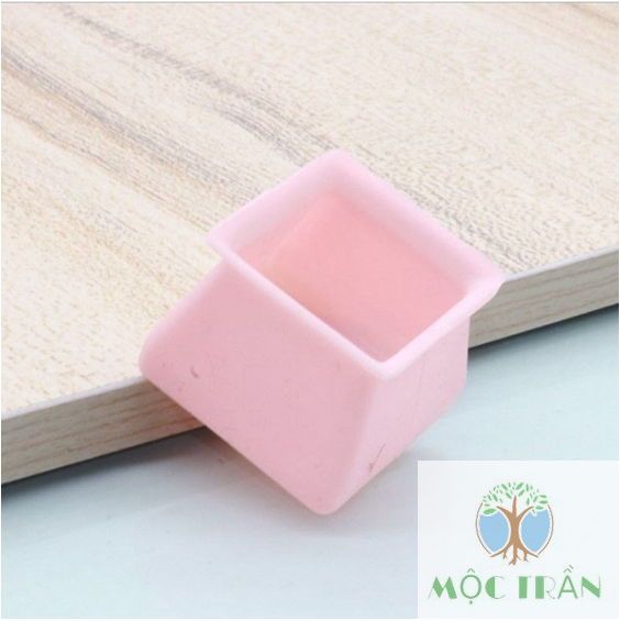 Miếng bọc chân ghế - Lót chân bàn bằng silicone dẻo, chống trượt, chống xước sàn phù hợp với mọi loại bàn ghế