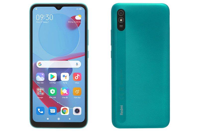 Điện thoại Xiaomi REDMI 9A (2+32) Xanh lá - Hàng chính hãng (chỉ giao HN và một số khu vực)