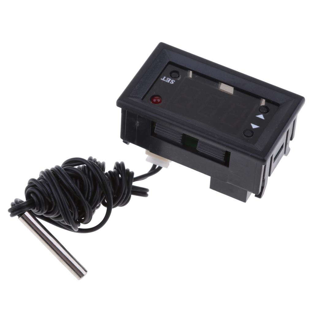 Digital Thermometer 1 Channel 10A Relay Temperature Thermal Control Switch