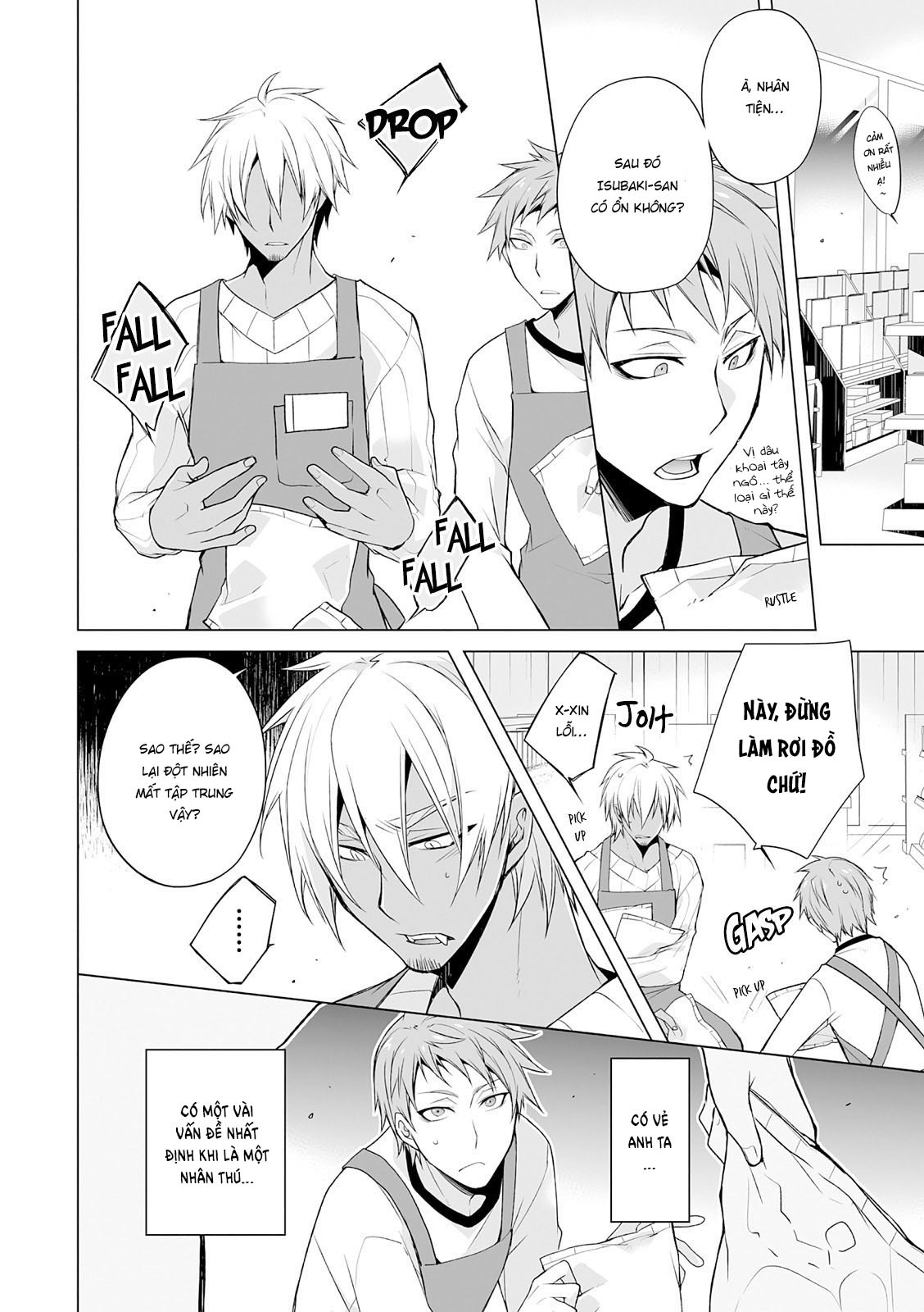 anh chàng người sói và tiểu thuyết gia lập dị chapter 5.1 9