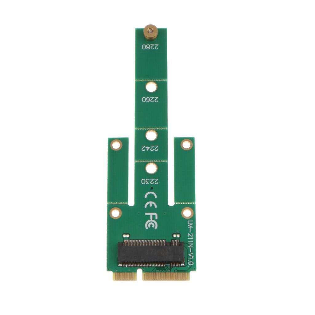 Mini mSATA PCI-E  3.0 SSD to  M.2  Male Adapter Converter Card