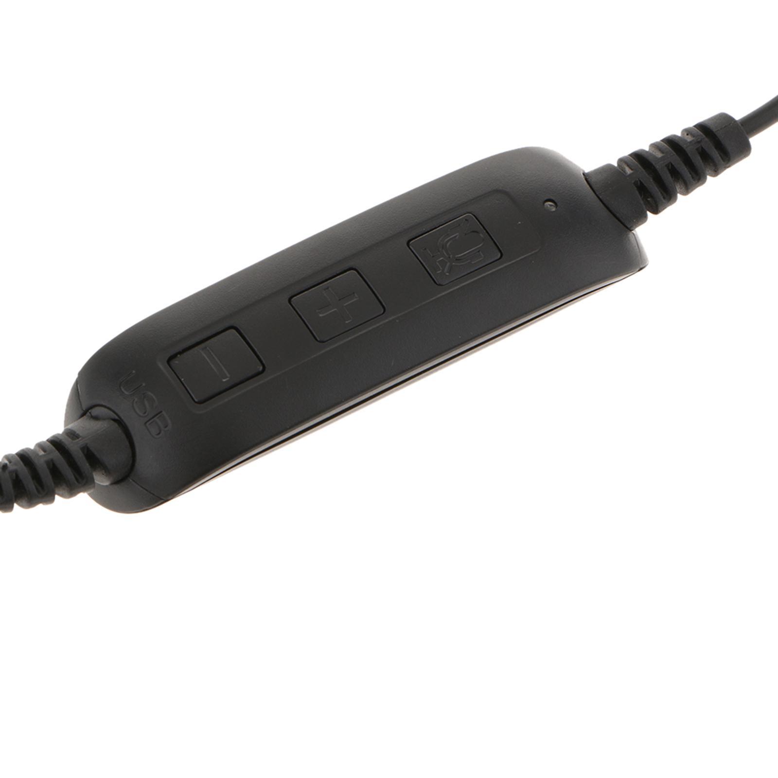 USB Headset with Microphone, Noise Cancelling Computer PC Business Headset