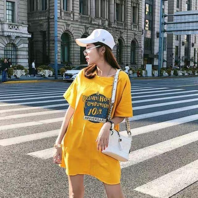Áo thun nữ, áo thun tay lỡ, áo thun tay lỡ unisex, áo phông, áo Quảng Châu, áo phọt dài, áo form rộng