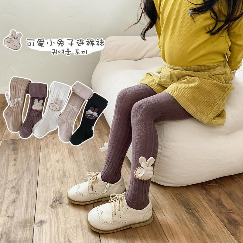 Quần Tất Bé Gái Họa Tiết Hoạt Hình 100% Cotton Hàng Xuất Hàn Quốc Quần Legging Bé Gái Từ 1 - 8 Tuổi PK110