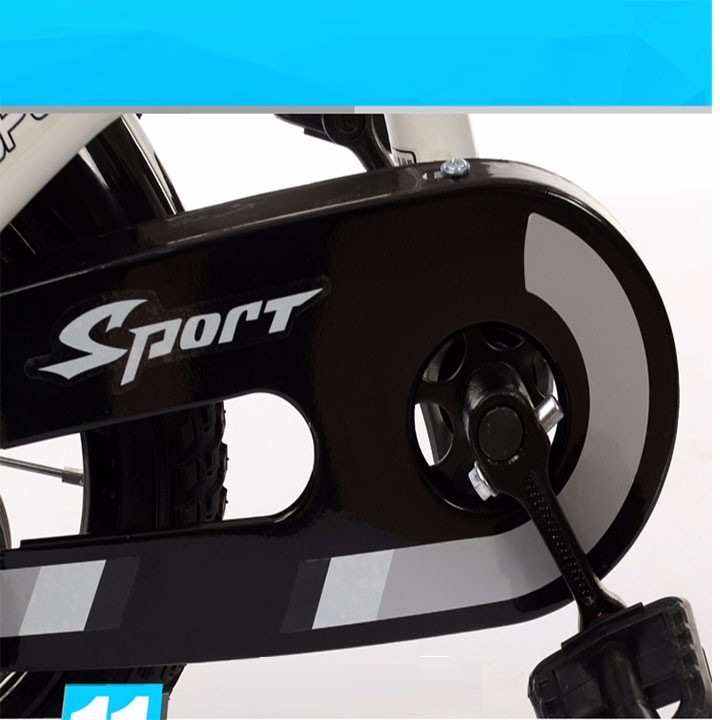 Xe đạp trẻ em có bánh phụ an toàn bánh xe 14-16inch dành cho bé từ 3-8 tuổi phong cách thể thao