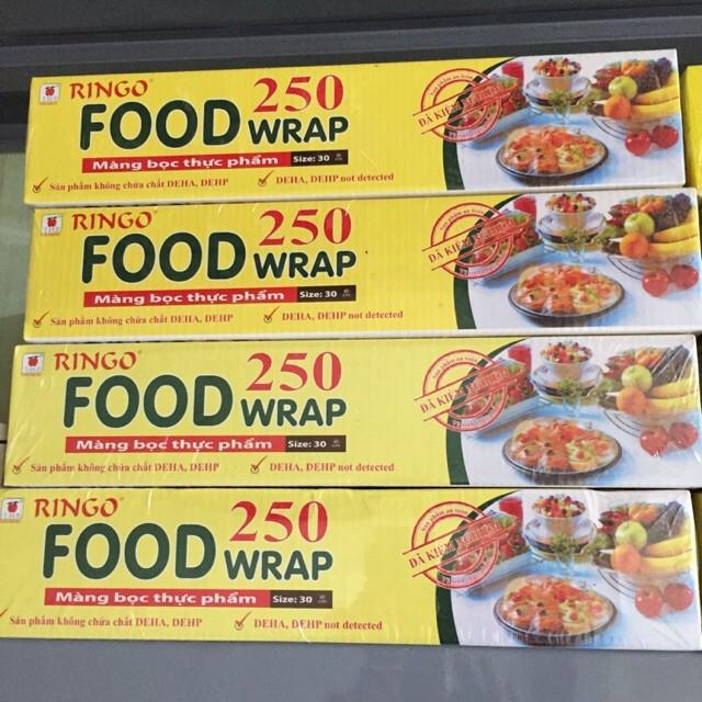 Màng bọc thực phẩm Ringo Wrap 250 hàng Việt bảo đảm an toàn