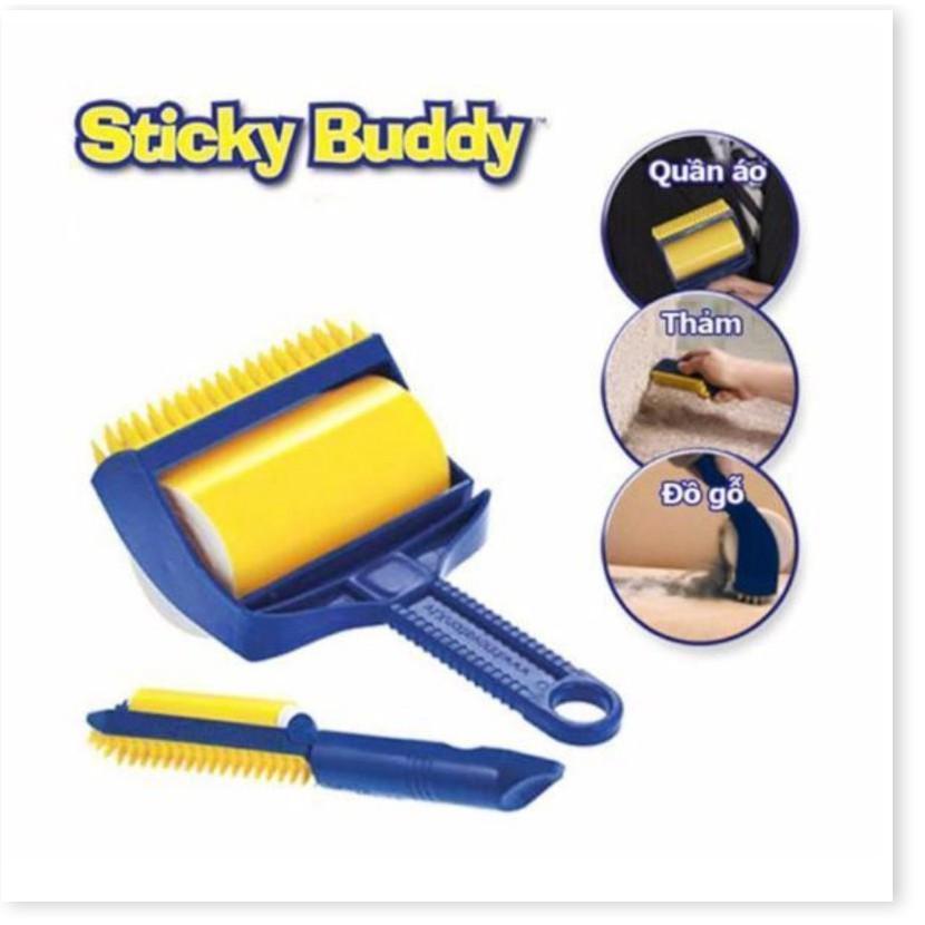 BỘ 2 CÂY LĂN BỤI & LÔNG CHÓ MÈO SIÊU DÍNH STICKY PRO