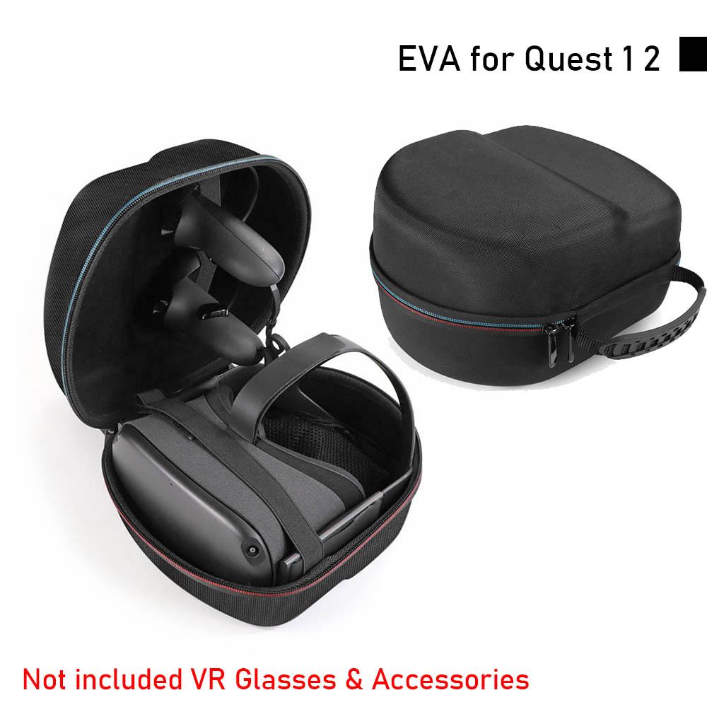Túi lưu trữ di động cho Oculus Quest 2 VR kính điều khiển tai nghe EVA Travel Caving cho Oculus Quest VR Phụ kiện Màu sắc: EVA cho Quest 1 2