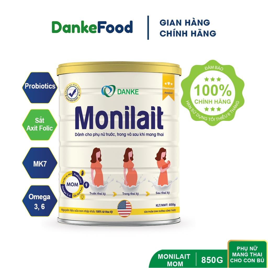 Sữa Monilait Mom 850g - Dành cho phụ nữ mang thai, cho con bú