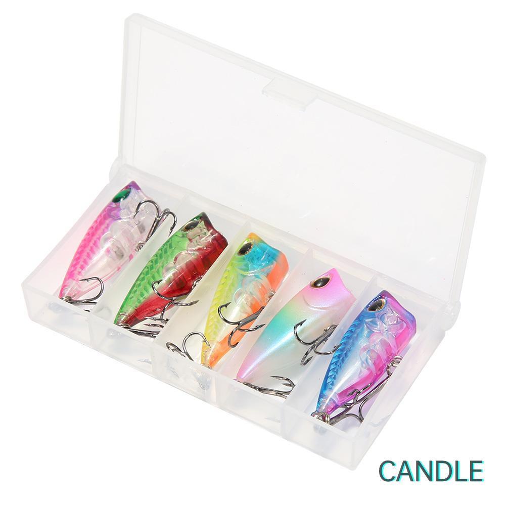 Set 5 Mồi Câu Cá Giả 4cm 3.5g