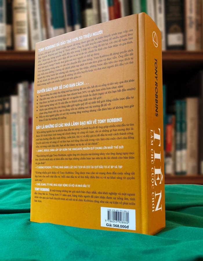 Tiền Làm Chủ Cuộc Chơi – Tony Robbins - Thiên Minh Books