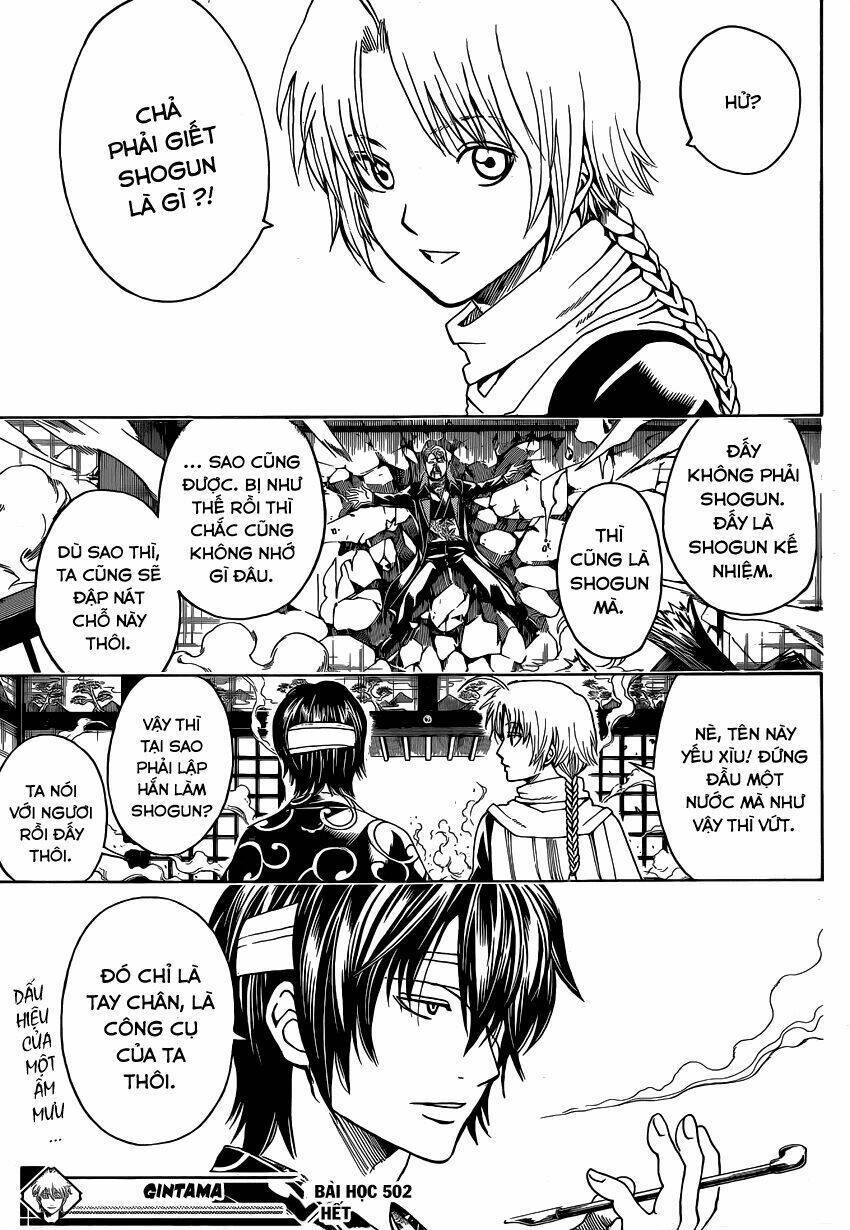 gintama - linh hồn bạc chapter 502 19
