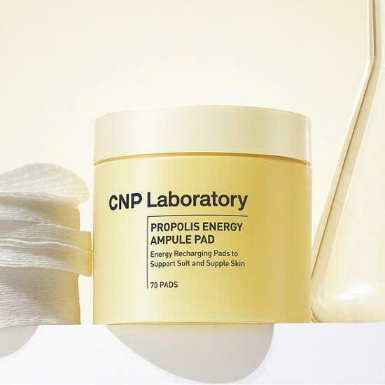 Miếng Toner Pad Phục Hồi Keo Ong CNP Laboratory Propolis Energy Ampule Pad 70 miếng